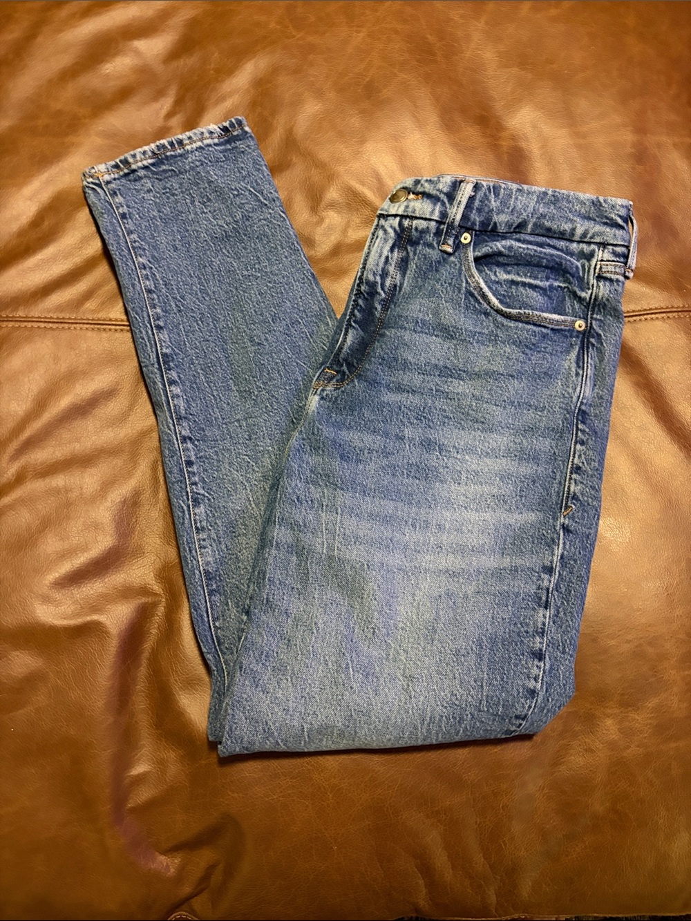 Good American Classic Blue Denim Jeans